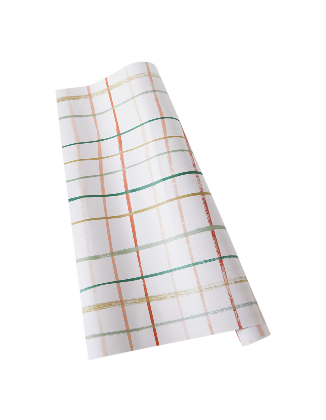 Wonky Plaid Wrapping Paper