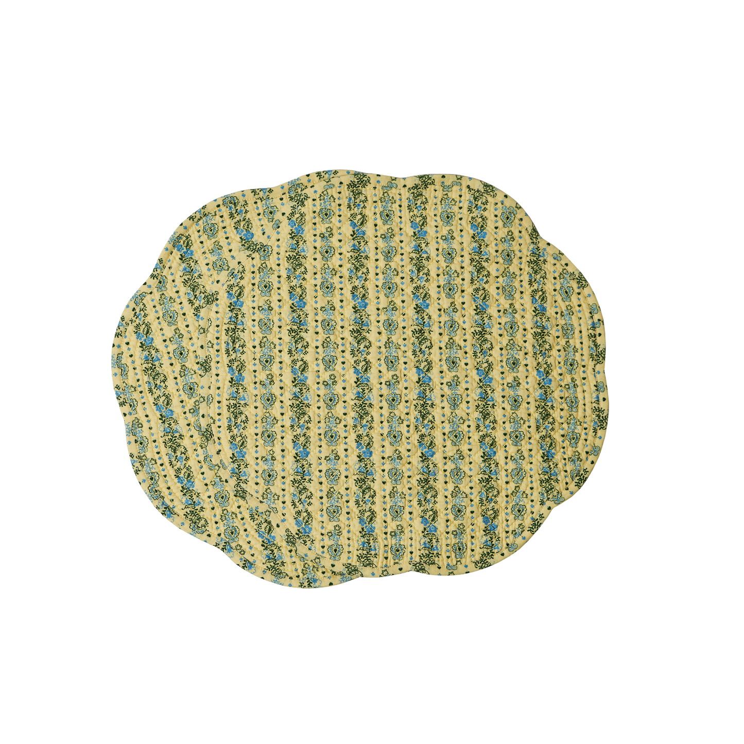 Herzerlmuster Scalloped Placemats