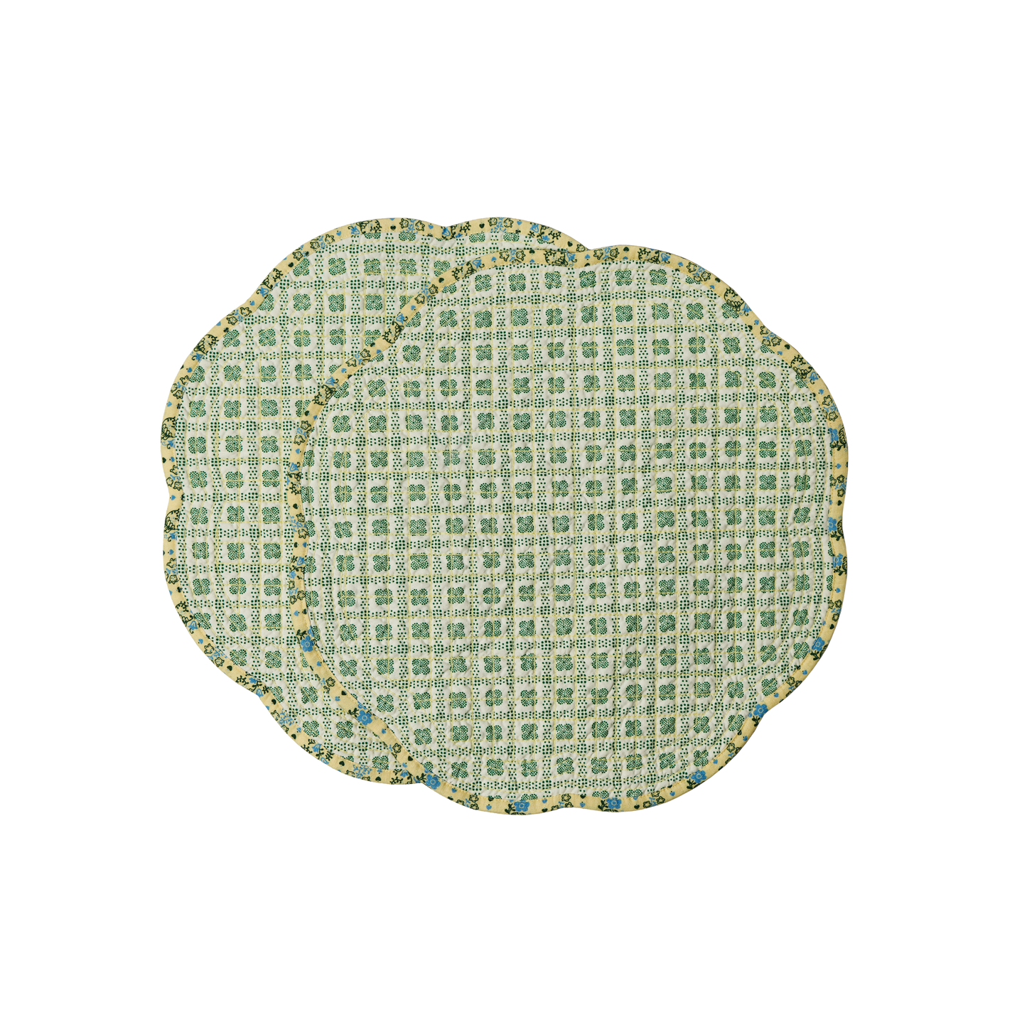 Herzerlmuster Scalloped Placemats