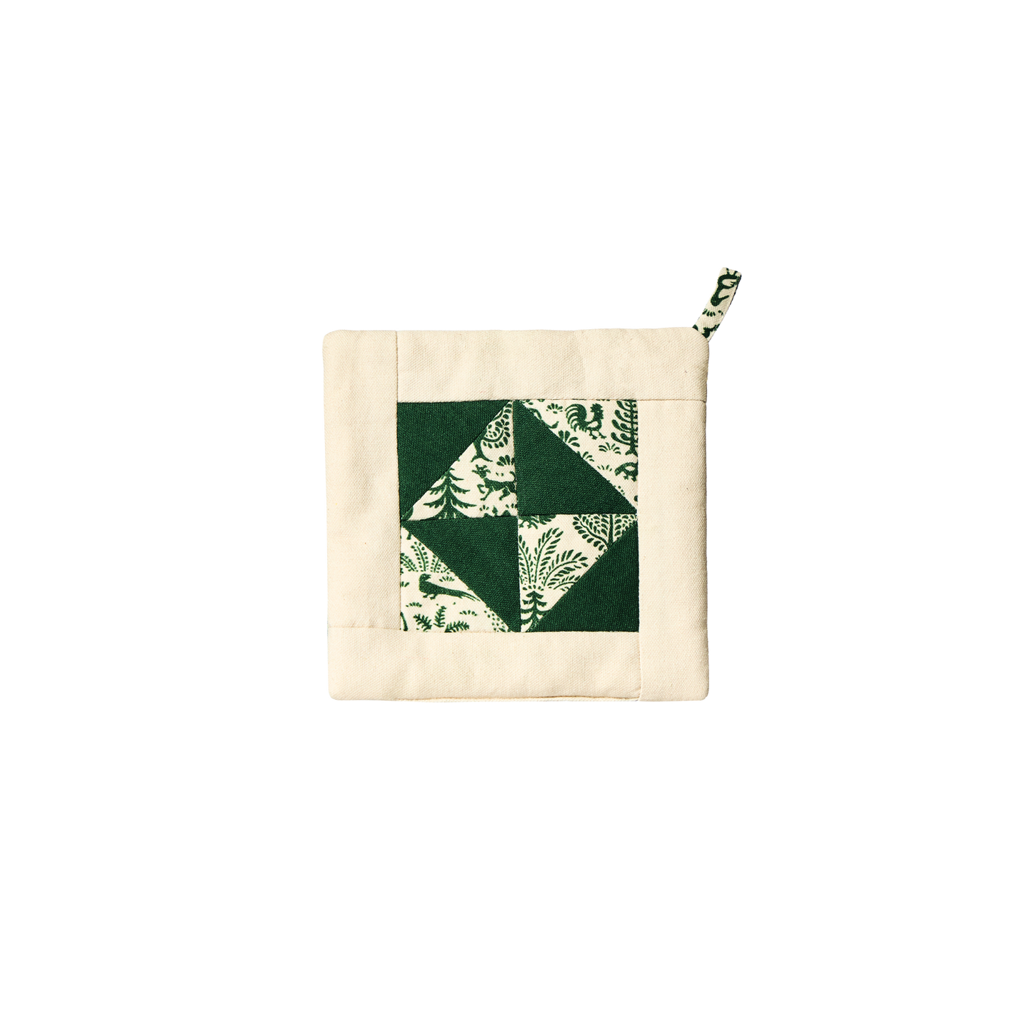 Tiere im Wald Quilted Oven Mitt & Pot Holder Set