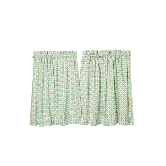 Zwölfermuster Café Curtain Set
